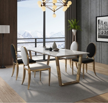 Bộ bàn ghế ăn nhập khẩu cao cấp MDU 031