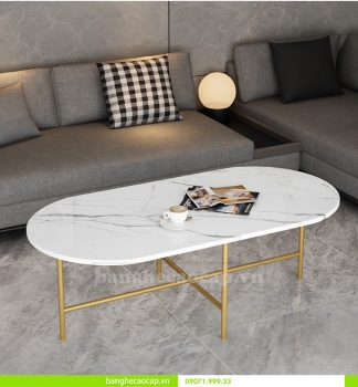 Bàn trà sofa mặt đá vân mây BT 001