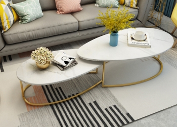 Bàn trà Sofa mặt đá độc đáo BT 005