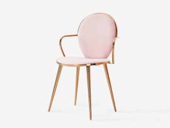 Ghế đơn kim loại mạ cao cấp MDU 027