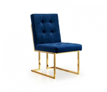 Ghế ăn kim loại bọc nỉ cao cấp MDU 041