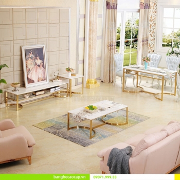 Kinh nghiệm mua bàn ghế phòng khách căn hộ chung cư