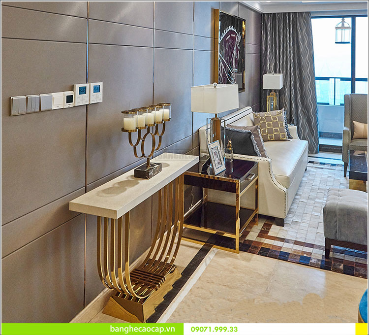 Kệ trang trí nội thất sang trọng ADBG 027 2